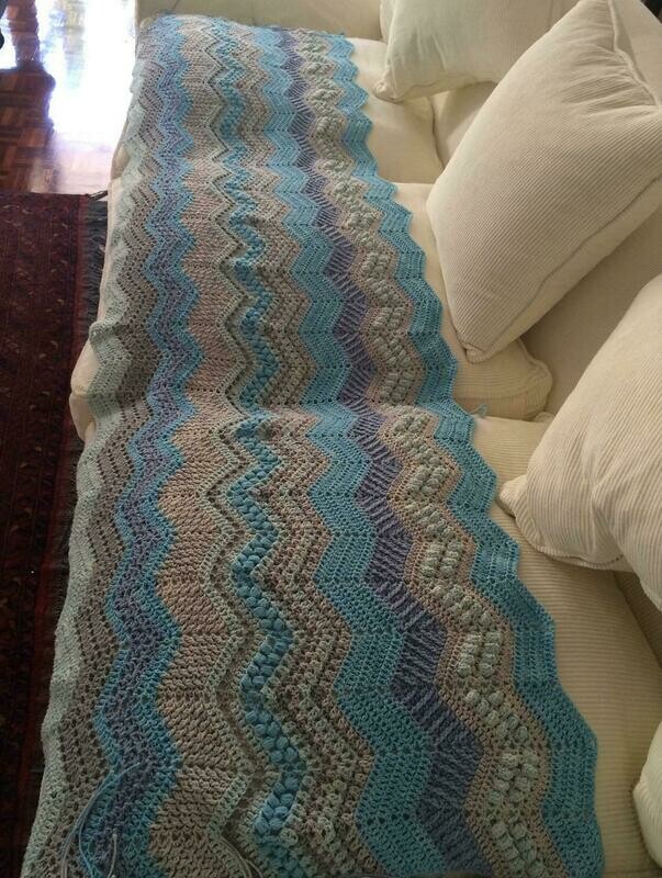 Ready Steady Ripple Crochet Kit designed by Hilda Steyn