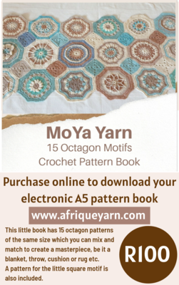 MoYa Yarn Octagon Crochet Pattern Ebook