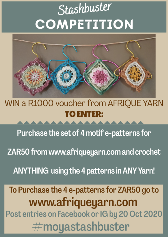 4 Motif E-Pattern Book - Crochet Stash Buster Competition