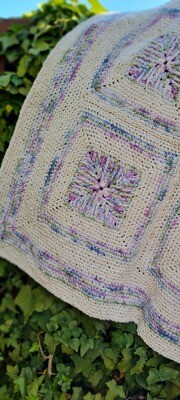 Hydrangea Afghan Crochet Pattern