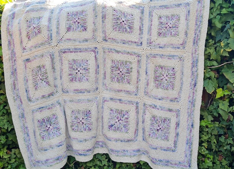 Hydrangea Afghan Kit