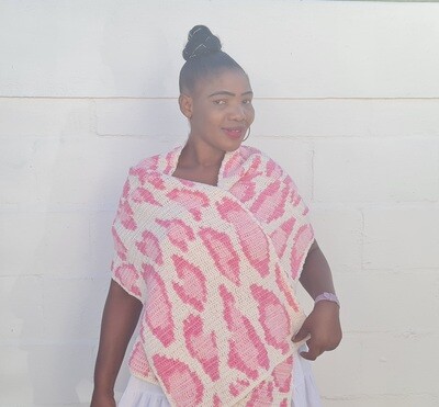 Pink Panther Crochet Shawl Kit