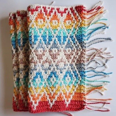 Tinna&#39;s 2020 Queen Crochet Blanket - MoYa Yarn Kits