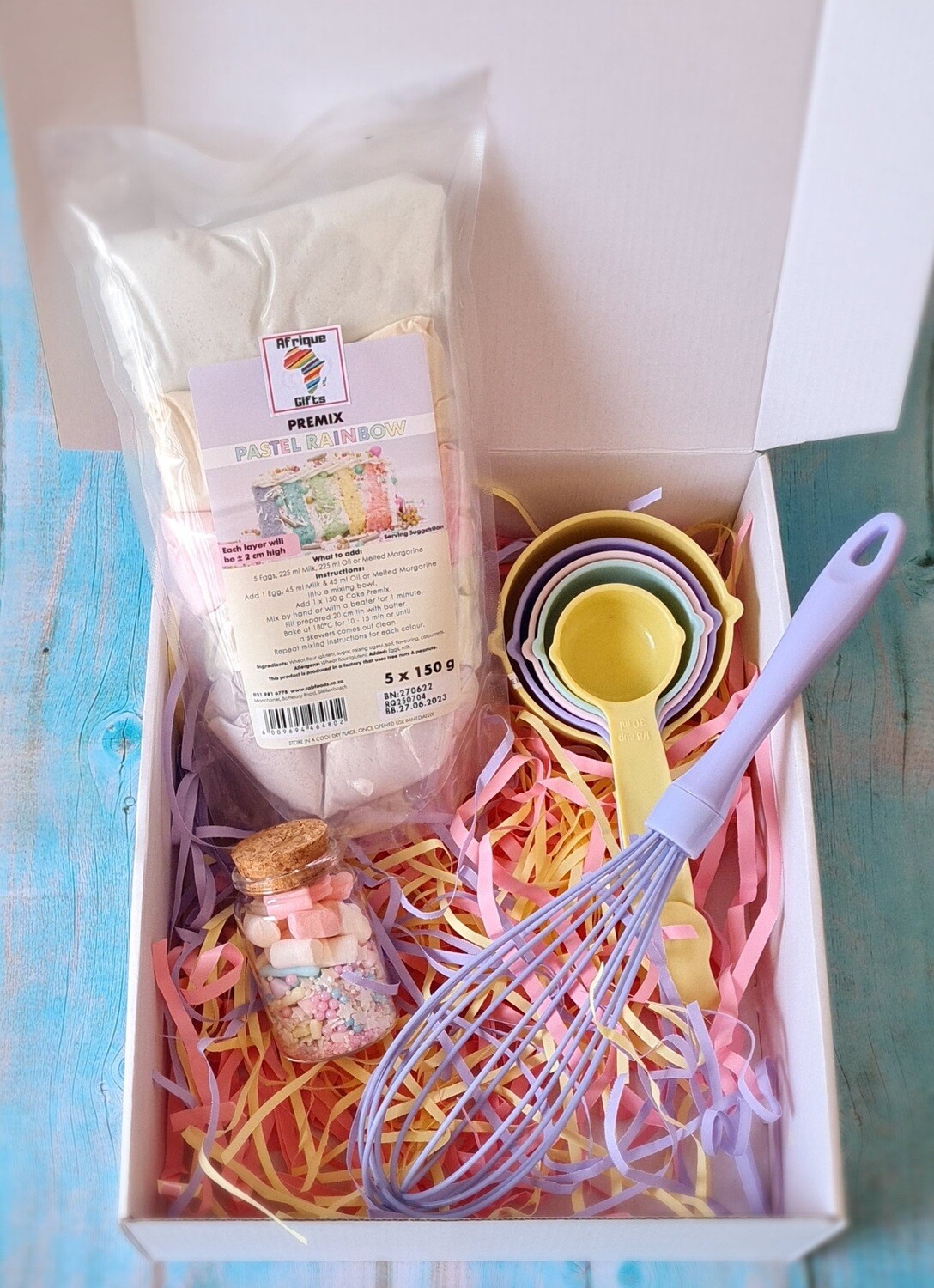 Rainbow Cake Baking Gift Set