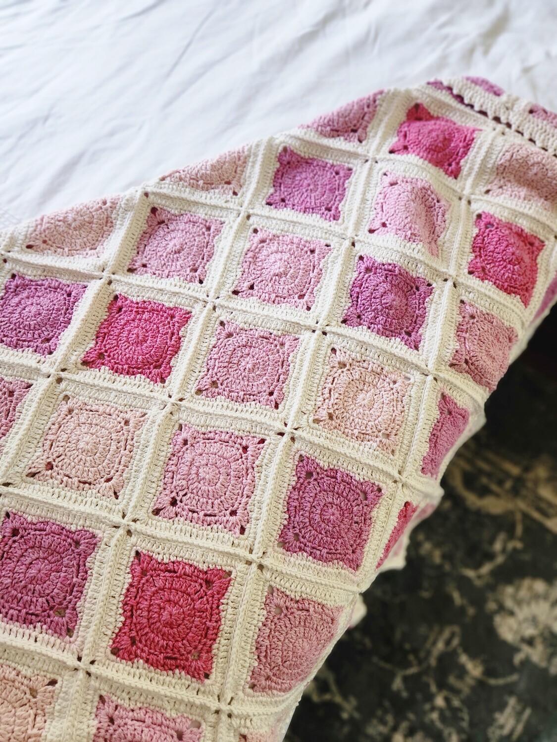 The Hope Blanket - designed by Funky Sheep Design by Gina Shepherd, exclusively for 
Crochet for Cancer