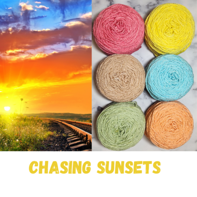 Chasing Sunsets Double Knit Palette