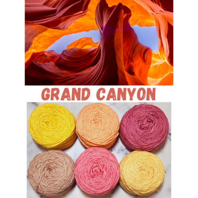 Grand Canyon Double Knit Palette