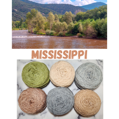 Mississippi Double Knit Palette