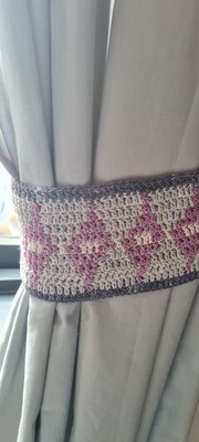 Moroccan Tiles Tiebacks Crochet Kit