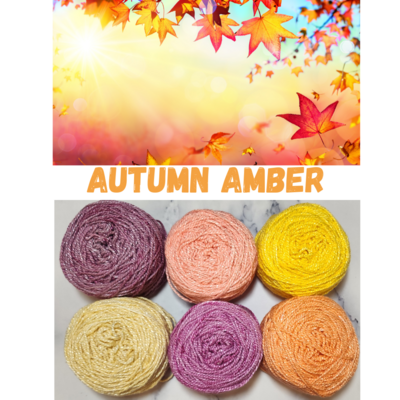 Autumn Amber Shimmer Palette