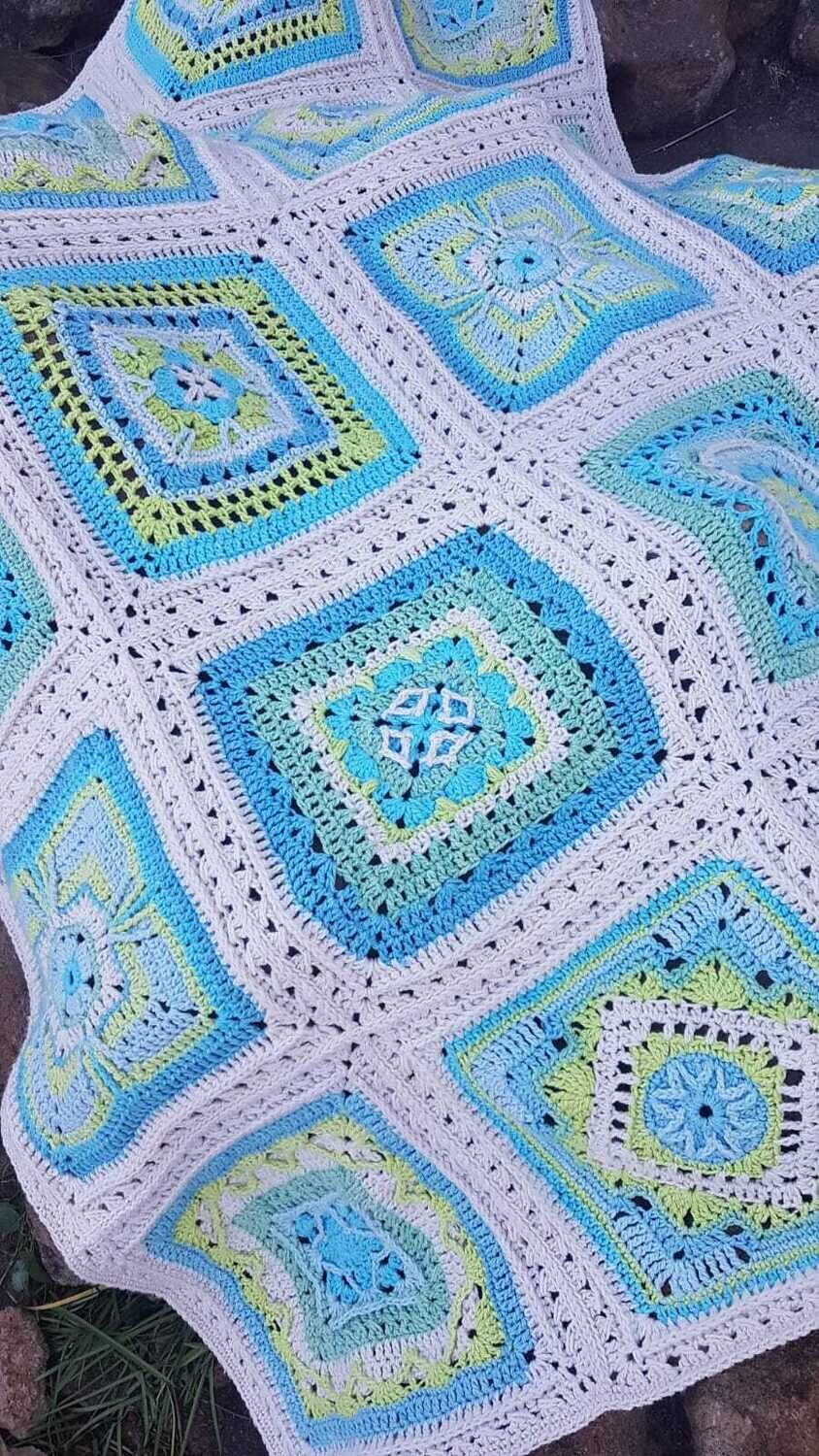 Joie de Vie Crochet Blanket Pattern