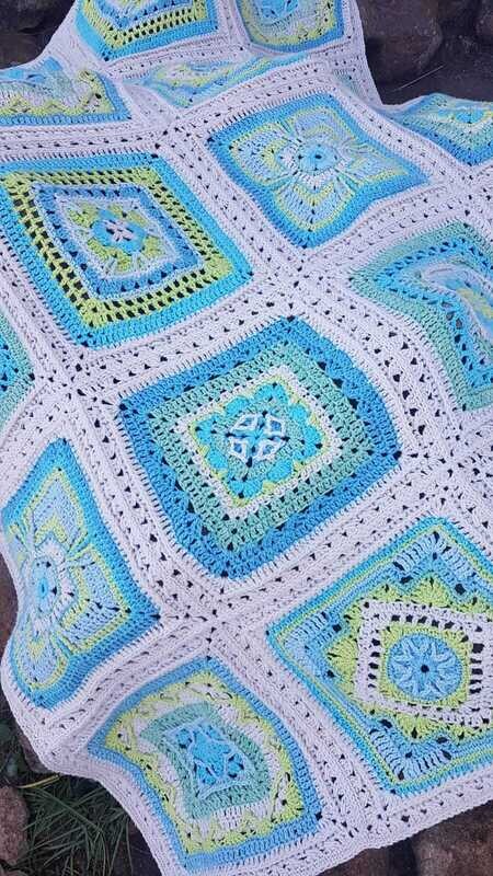 Joie de Vie Crochet Blanket Pattern