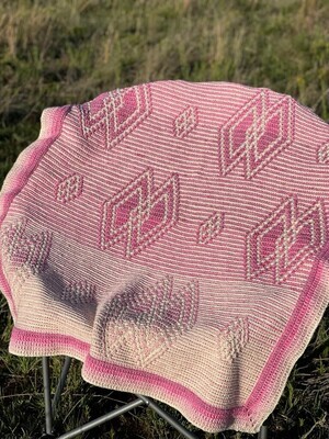 Warrior Blanket Crochet Kit - pattern designed by Jalene van Niekerk