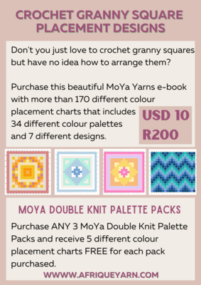 Crochet Granny Square 
Placement Designs