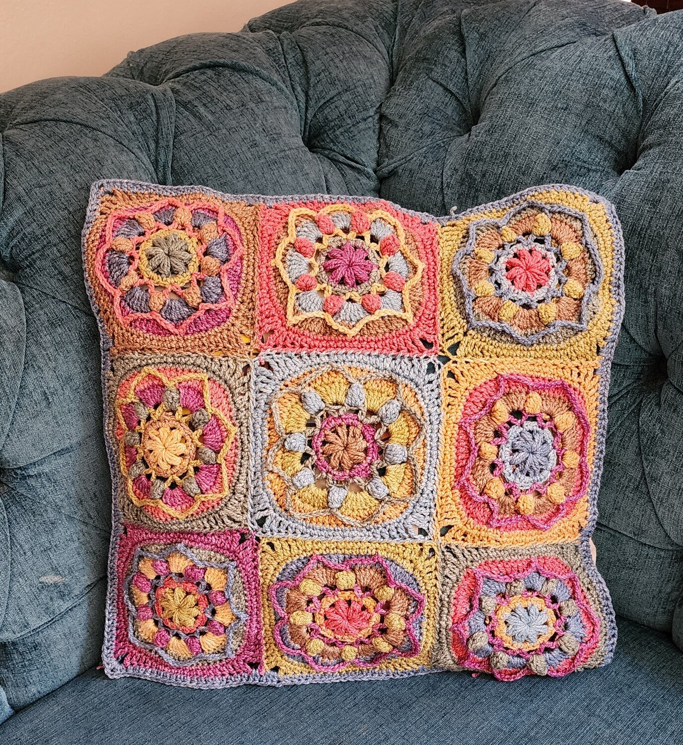Grand Bazaar Cushion Crochet Pattern