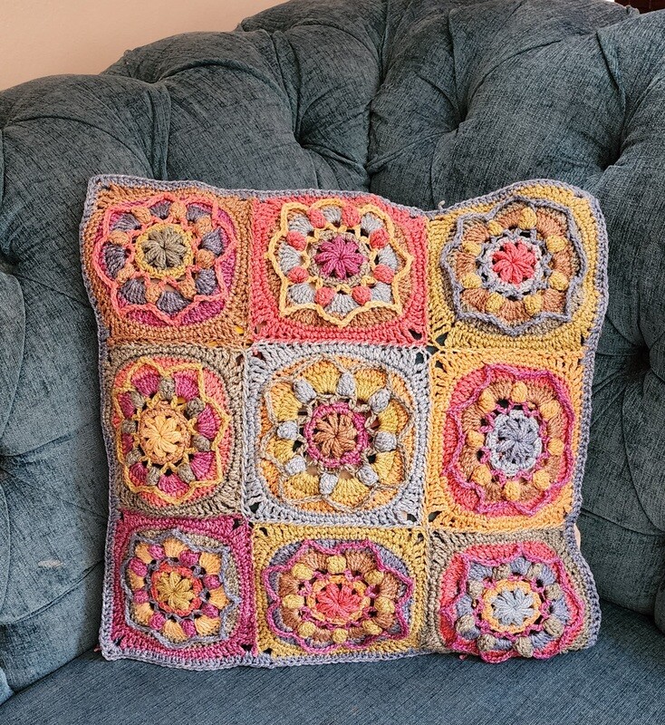 Grand Bazaar Cushion Crochet Pattern