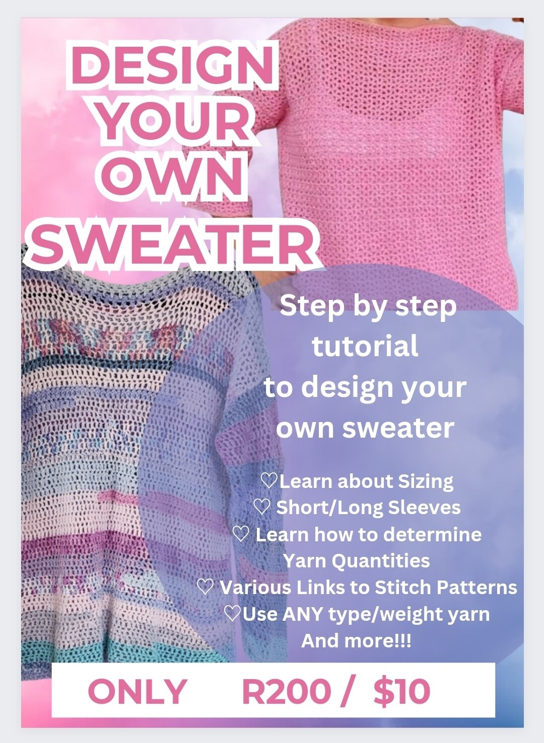 Design your own sweater 2025