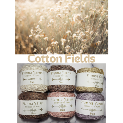 Cotton Fields - Pianna Yarns DUO Palette Packs