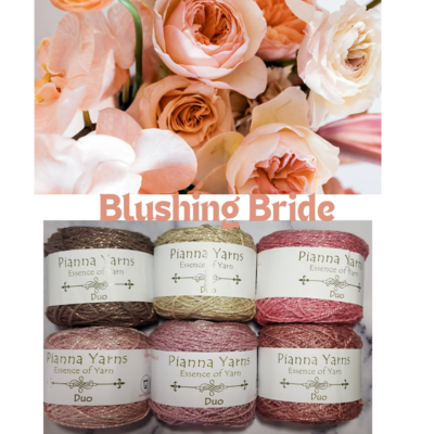 Blushing Bride - Pianna Yarns DUO Palette Packs