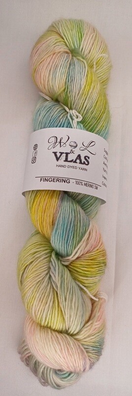 Wol en Vlas - Merino Fingering yarn - Candy Floss