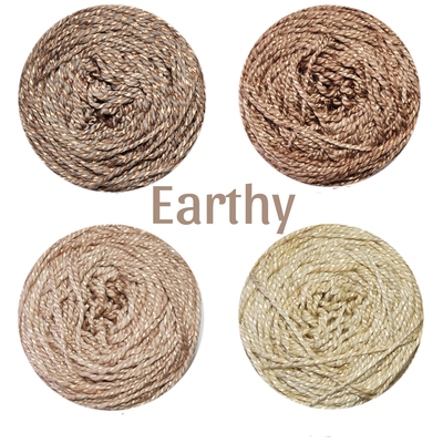 MoYa Yarn Shimmer Ombre Packs - Earthy