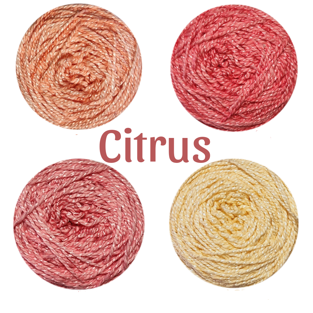 Afrique Yarn Shimmer Ombre Packs - Citrus