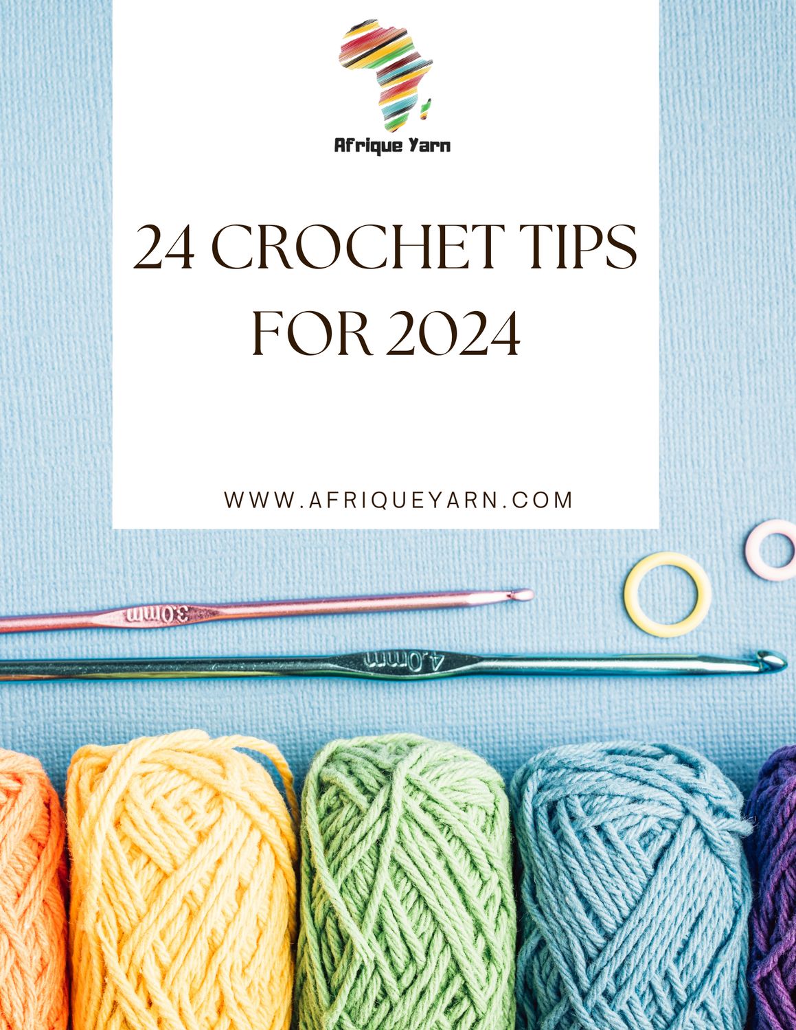 24 CROCHET TIPS FOR 2024 eBook