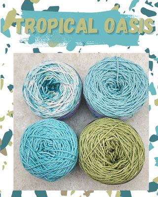 Tropical Oasis Confetti Palette Pack