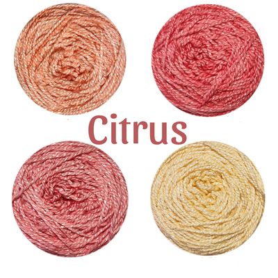 MoYa Yarn Shimmer Ombre Packs - Citrus