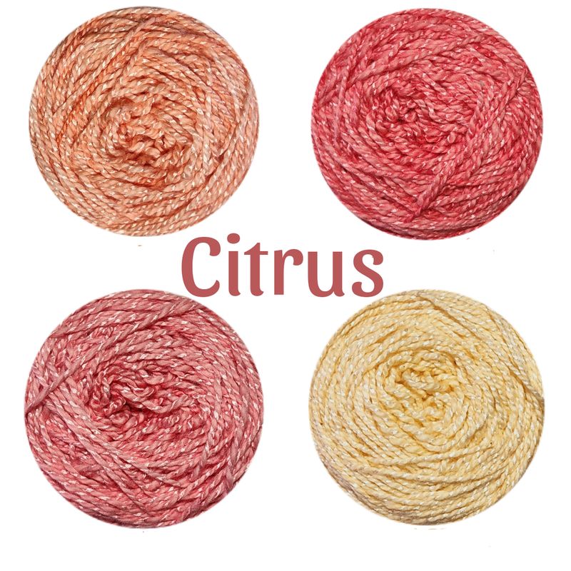 MoYa Yarn Shimmer Ombre Packs - Citrus
