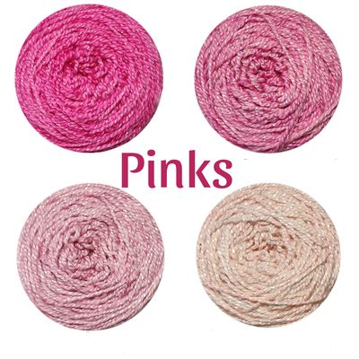 MoYa Yarn Shimmer Ombre Packs - Pinks