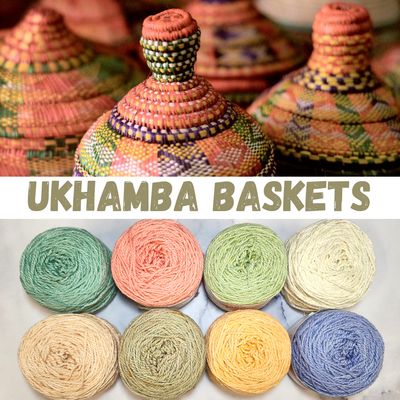 Ukhamba Baskets Double Knit Palette