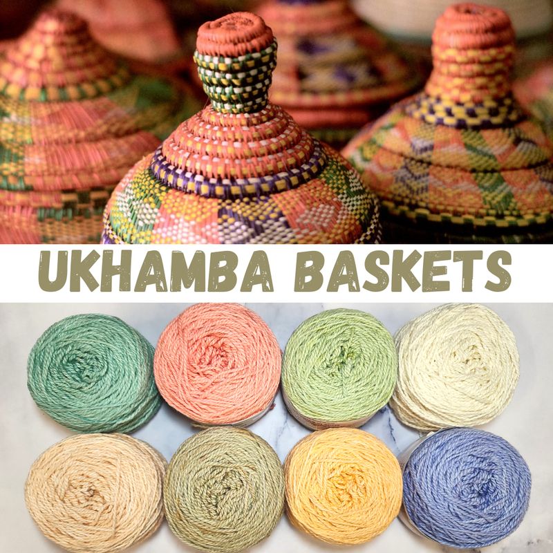 Ukhamba Baskets Double Knit Palette