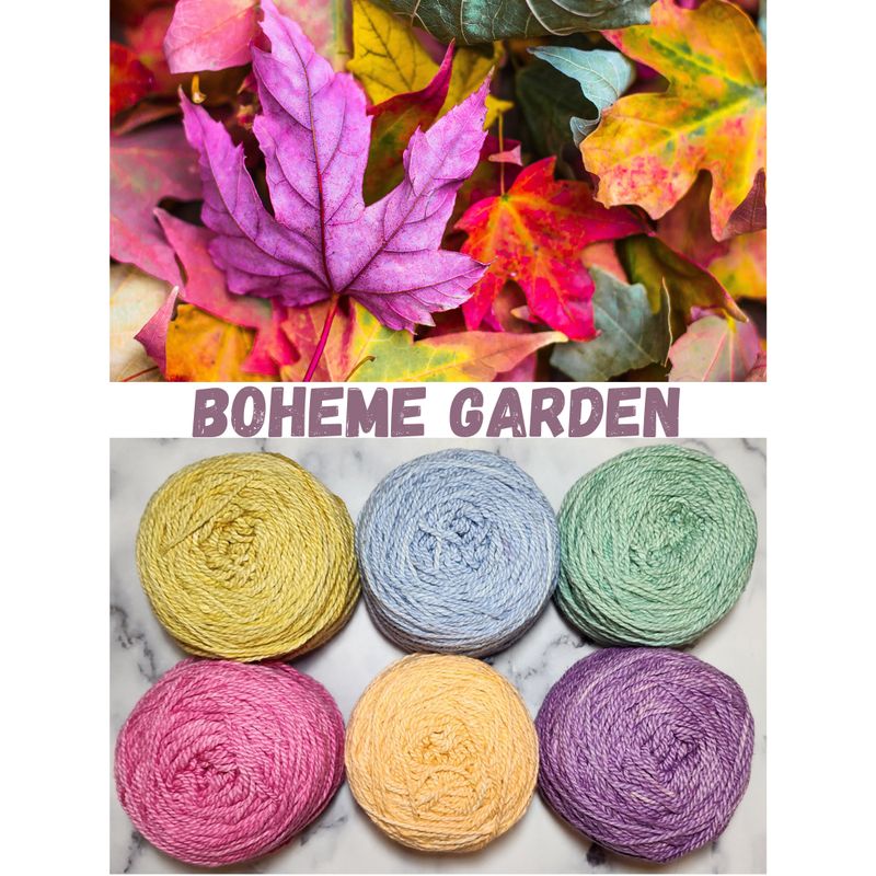 Boheme Garden Double Knit Palette