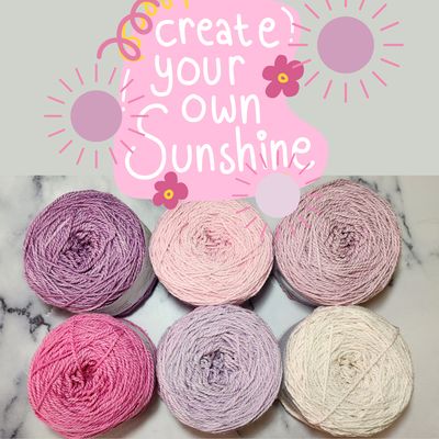 Create your OWN Sunshine Double Knit Palette Pack