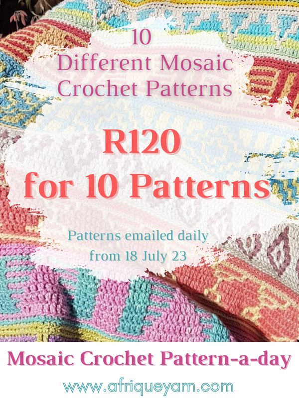 Mosaic Pattern-A-Day Crochet