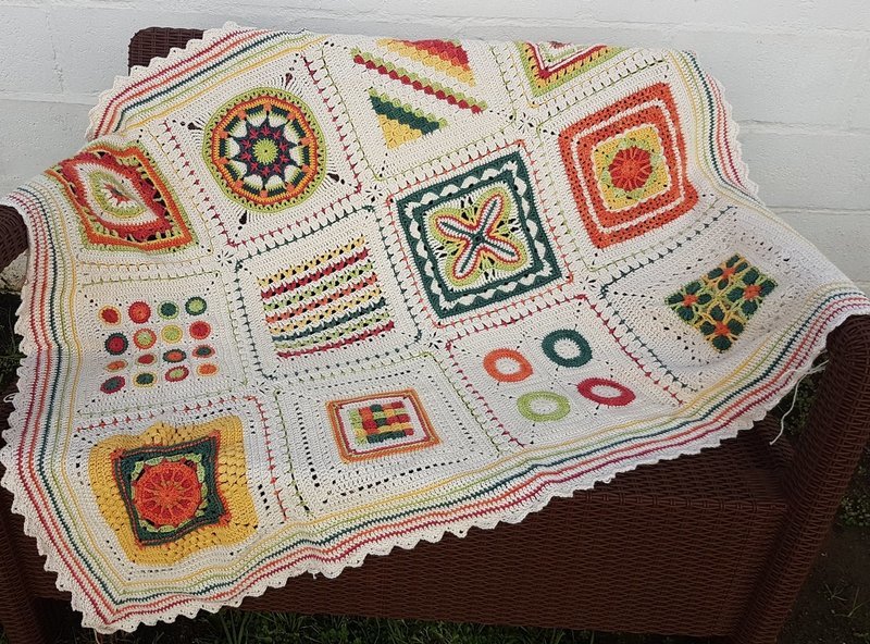 MoYa Whimsical Blanket Pattern