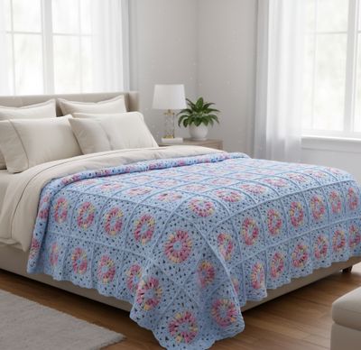 Annette Throw/Blanket/Table Runner Crochet Kit