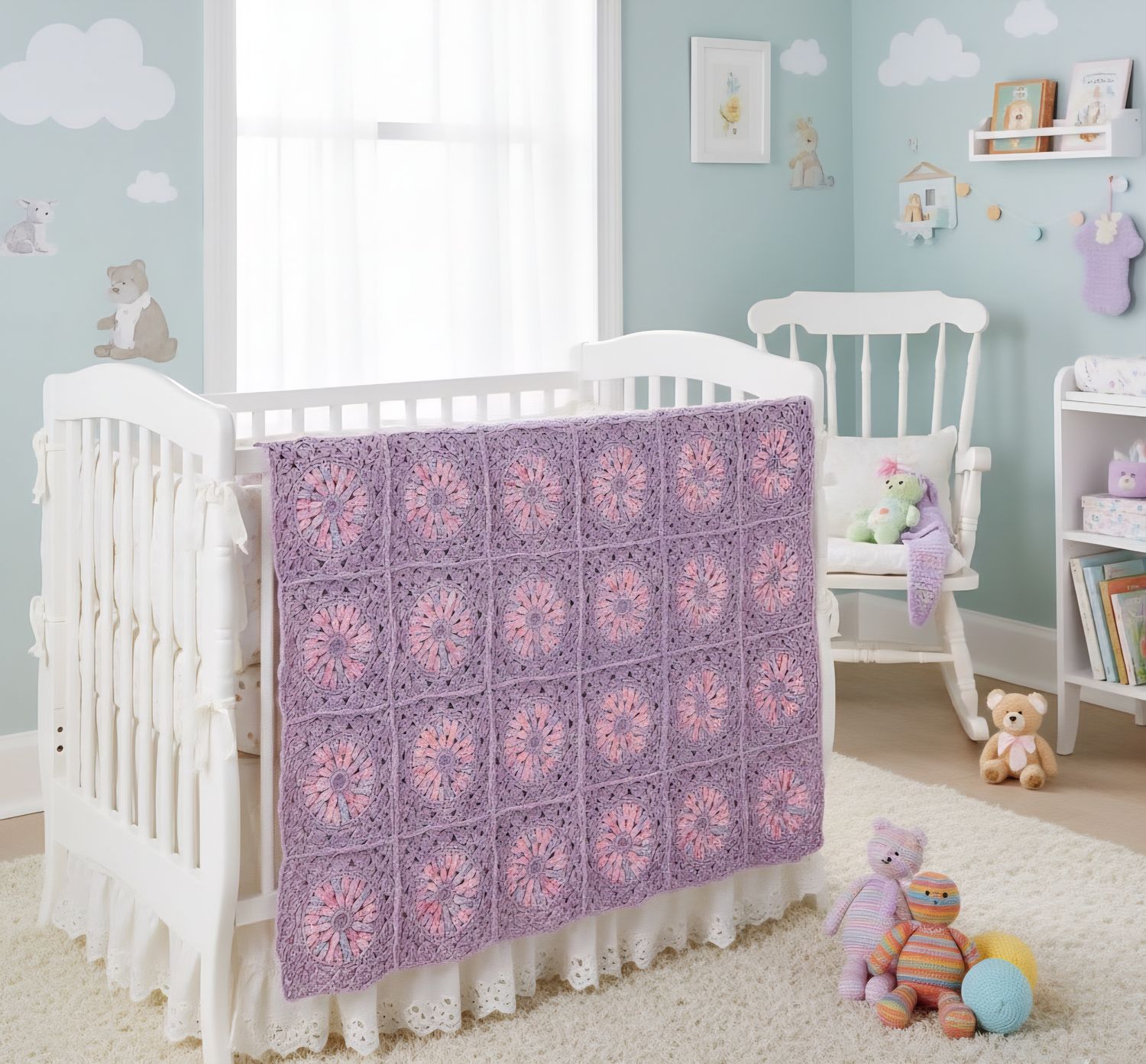 Annette Throw/Blanket/Table Runner Crochet Kit