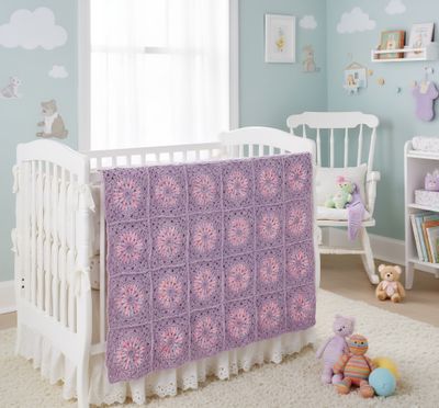 Annette Throw/Blanket/Table Runner Crochet Kit