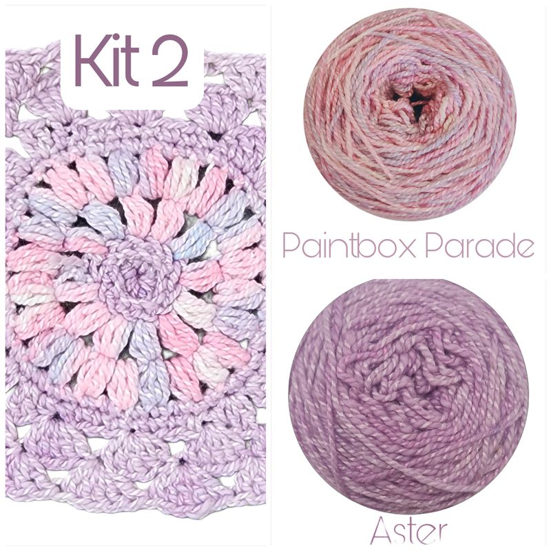 Annette Throw/Blanket/Table Runner Crochet Kit