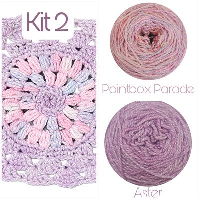 Annette Throw/Blanket/Table Runner Crochet Kit