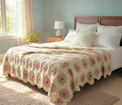 Hexagon Crochet Pattern eBook