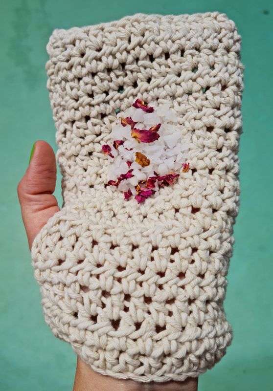 BATH MITT/GLOVE CROCHET PATTERN