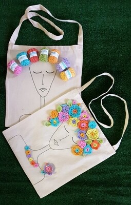 MoYa Blooming Yarn Bag Pattern