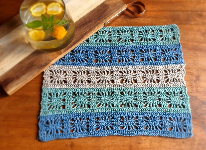 Come Dine With Me Crochet Placemat Pattern