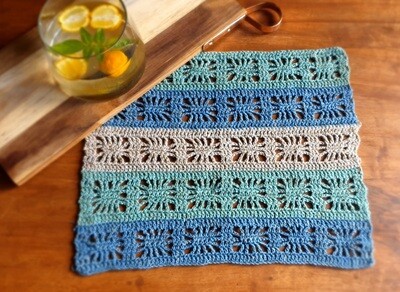 Come Dine With Me Crochet Placemat Pattern