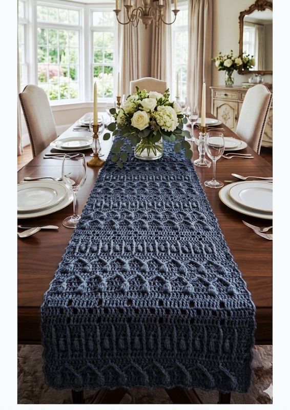 Esperanza Table Runner Crochet Pattern