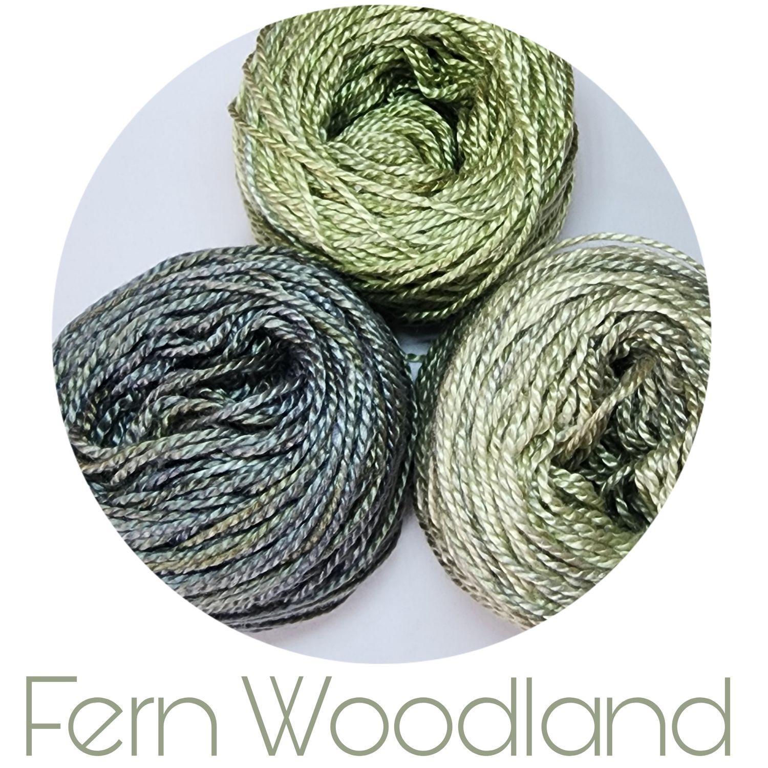 Fern Woodland - MoYa Viscose Yarn Palette Pack