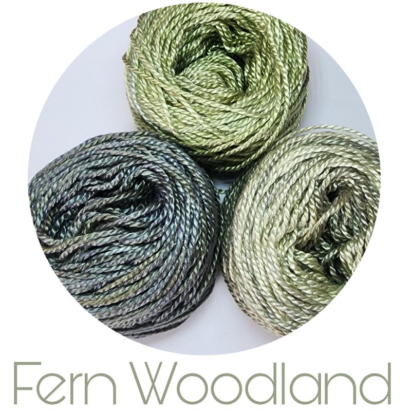 Fern Woodland - MoYa Viscose Yarn Palette Pack